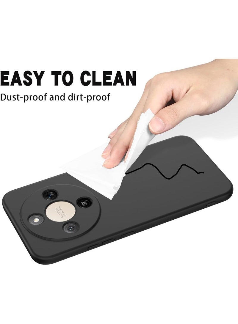 جراب حماية لهاتف Honor X9d 5G، مزود بغطاء حماية من السيليكون الحراري المرن الناعم مع واقي مقاوم للصدمات. - Image 2